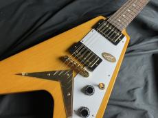 Epiphone Korina Flying V Aged Natural エレキギター_3