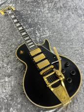 Gibson Murphy Lab 1957 Les Paul Custom 3-Pickup w/Bigsby Light Aged Ebony #7 5672【4.32kg】_3