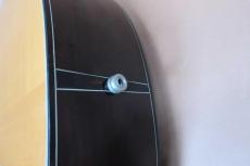 Morris S-101 / Venetian Cutaway・Original Peg・Solid Spruce Top・Solid Rosewood Side and Back・Abalone Rosette・Ebony Fingerboard and Bridge・Tortoise Color Binding・B-Band Pickup 【With Original Gig Case】2000年代製　_15