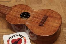 KUMALAE 閉店SALE 20%OFF! 1920's Vintage Style 3 Curly Koa Soprano with Rope Binding Ukulele #5124_9