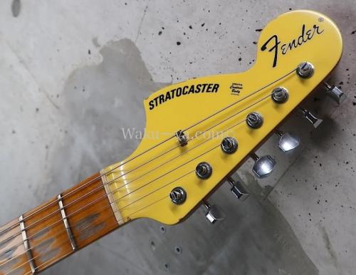 Fender Custom Shop '69 Stratocaster Heavy Relic Reverse Headstock / Aged Canary Yellow