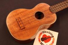 SAM CHANG 1920'S Vintage Koa Soprano with Pearloid Binding #870