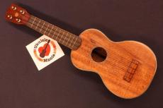 SAM CHANG 1920'S Vintage Koa Soprano with Pearloid Binding #870_5