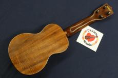 SAM CHANG 1920'S Vintage Koa Soprano with Pearloid Binding #870_9