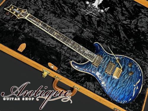 Paul Reed Smith [PRS] Private Stock #1342 10th Anniversary Custom 24 2006 Aquamarine Burst /Special Inlay Work w/Brazilian Rosewood Neck&Fingerboard "Dead Stock Mint Condition"