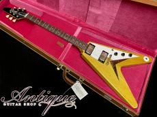 Gibson Custom Shop　Historic Collection 1958 Korina Flying V Reissue 2021 Natural /White Pickguard VOS "Dead Stock Mint"