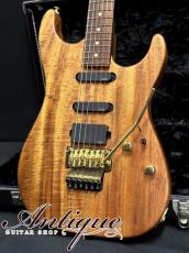 Suhr Reb Beach Signature 2009 Natural /Pau Ferro Neck&FB w/EMG Floyd Rose Tremolo Gold-HW Near-Mint "Killer Figured Koa"_2