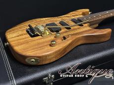 Suhr Reb Beach Signature 2009 Natural /Pau Ferro Neck&FB w/EMG Floyd Rose Tremolo Gold-HW Near-Mint "Killer Figured Koa"_6