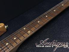 Suhr Reb Beach Signature 2009 Natural /Pau Ferro Neck&FB w/EMG Floyd Rose Tremolo Gold-HW Near-Mint "Killer Figured Koa"_8