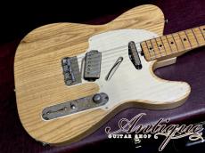 RS Guitarworks Old Friend Slab Work Horse Big Block 2021 Blonde /Northern Ash Road Killed w/RS Fralin Big Block & Rosewell Gold Foil "Killer Sound"_4