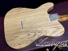 RS Guitarworks Old Friend Slab Work Horse Big Block 2021 Blonde /Northern Ash Road Killed w/RS Fralin Big Block & Rosewell Gold Foil "Killer Sound"_5