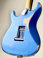 Red House Piccola S/SSH -Sonic Blue w/Stripe Heavy Aged-_6