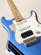 Red House Piccola S/SSH -Sonic Blue w/Stripe Heavy Aged-_9