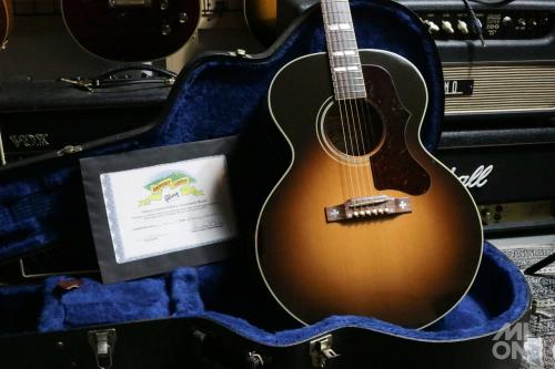 Gibson 60th Anniversary J-185 Quilt Custom Vintage Sunburst 2011