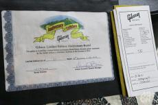 Gibson 60th Anniversary J-185 Quilt Custom Vintage Sunburst 2011_9