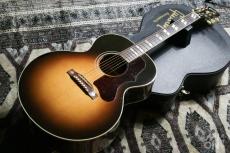Gibson 60th Anniversary J-185 Quilt Custom Vintage Sunburst 2011_11