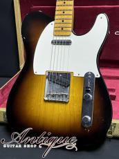 Fender Custom Shop 1957 Telecaster 2023 Wide Fade 2 Color Sunburst Journeyman Relic w/HW-PU 3.28kg "No-Used Dead Stock"_2