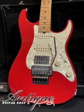 JS Guitar (John Suhr Guitar) Custom Dinky Strat SSH FRT 1997-98年製 Porsche Red w/Killer Figured Neck "First Suhr Custom #071"_2
