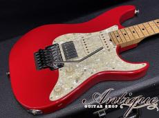 JS Guitar (John Suhr Guitar) Custom Dinky Strat SSH FRT 1997-98年製 Porsche Red w/Killer Figured Neck "First Suhr Custom #071"_4