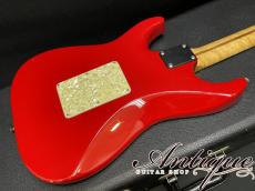 JS Guitar (John Suhr Guitar) Custom Dinky Strat SSH FRT 1997-98年製 Porsche Red w/Killer Figured Neck "First Suhr Custom #071"_5