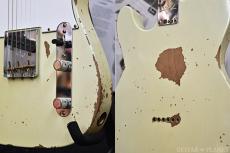 Fender Custom Shop ~Custom Collection~ 1961 Telecaster Heavy Relic -Faded/Aged Tomatillo Green-_9