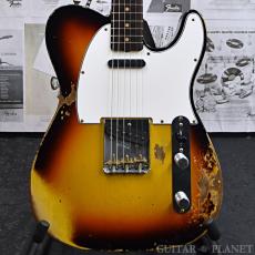 Fender Custom Shop ~Custom Collection~ 1961 Telecaster Heavy Relic -Faded/Aged Bleached 3 Color Sunburst-