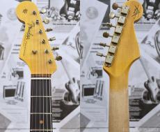 Fender Custom Shop Guitar Planet Exclusive 1960 Stratocaster Journeyman Relic Left Handed -Faded/Aged 3 Color Sunburst-_5