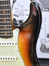 Fender Custom Shop Guitar Planet Exclusive 1960 Stratocaster Journeyman Relic Left Handed -Faded/Aged 3 Color Sunburst-_8