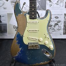 Fender Custom Shop MBS 1961 Stratocaster Heavy Relic -Dark Lake Placid Blue to Lake Placid Blue - by Dale Wilson