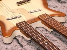 Danelectro # 3923 Double Neck " Copperburst"_10