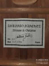 Antonio Sanchez [アントニオ・サンチェス] 2015年製 EG-3 Cedar 杉・マホガニー エレガット【日本総本店2F 在庫品】_4
