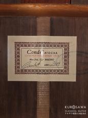 Conde Hermanos [コンデ・エルマノス] コンデ・アトーチャ Conde Atocha 2019年製 Media Luna Negra 松・ハカランダ 660mm【日本総本店2F 在庫品】_4