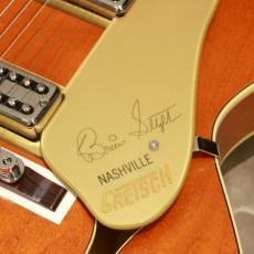 Gretsch G6120T-BSSMK Brian Setzer Signature Nashville Hollow Body '59 "Smoke" with Bigsby, Smoke Orange_9