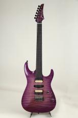 Marchione Guitars Set Neck Carve Top 1pcs Figured Maple African Mahogany H/S/H Trans Blue 2022_2