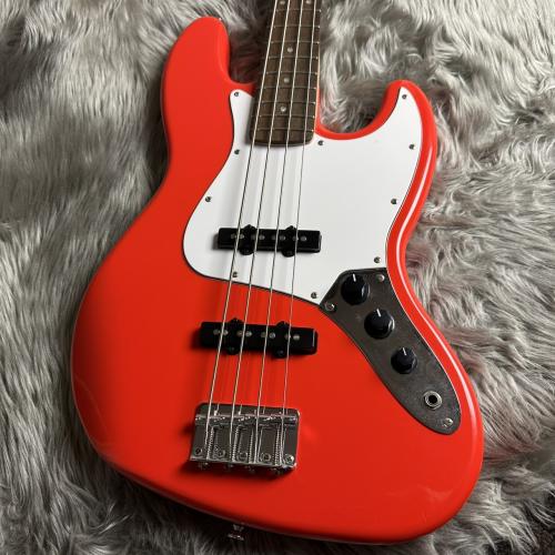 Squier Affinity Series Jazz Bass -Race Red【現物画像】