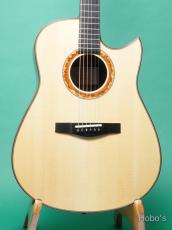 KAMEOKA GUITAR (亀岡 隆之) KMD Cutaway "German / Madagascar Rosewood"