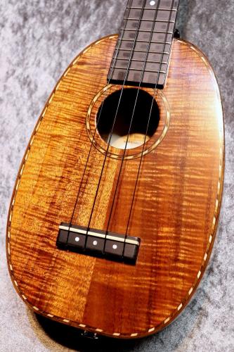 Kamaka 2019年製 HP-1LD 【ロングネック】【虎杢】【PU有り】【池袋店在庫品】