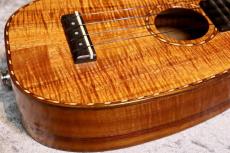 Kamaka 2019年製 HP-1LD 【ロングネック】【虎杢】【PU有り】【池袋店在庫品】_4