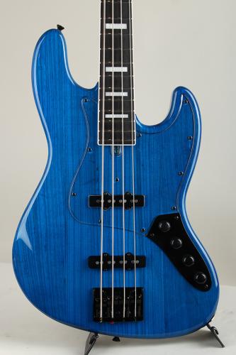 Moon JB-4A Transparent Blue / Black Hardware