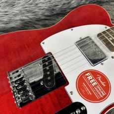 Squier Affinity Telecaster FMT SH Crimson Red Transparent_3