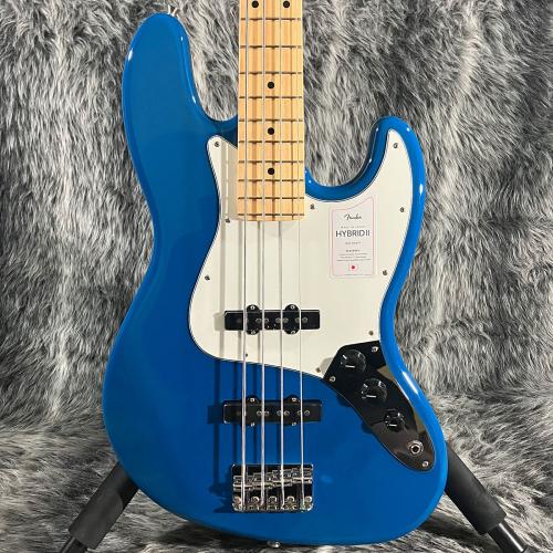 Fender Made in Japan Hybrid II Jazz Bass Forest Blue