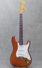 Fender Stratocaster Candy Apple Red Overlay Sonic Blue_2