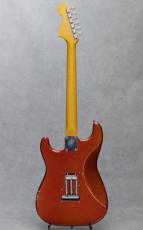 Fender Stratocaster Candy Apple Red Overlay Sonic Blue_4