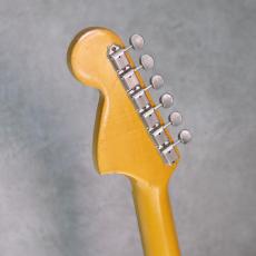 Fender Stratocaster Candy Apple Red Overlay Sonic Blue_10