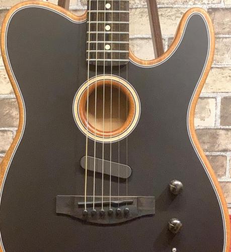 Fender American Acoustasonic Telecaster BLK 【新品】【送料無料】
