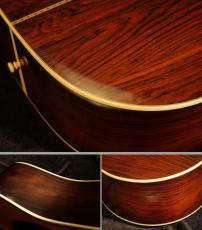 Yamaki YM-1000【エゾ松×ハカランダ単板モデルが大特価! マーチン40番台スタイルの豪華仕様! 滅多に出ない貴重なジャパンビンテージです! 】_16