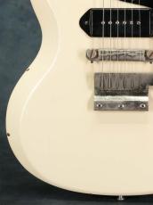 Gibson 1965 SG Junior Polaris White Regular Neck with Binding_8
