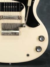 Gibson 1965 SG Junior Polaris White Regular Neck with Binding_9