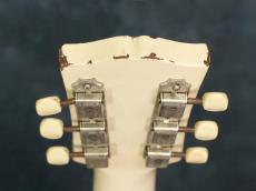 Gibson 1965 SG Junior Polaris White Regular Neck with Binding_17