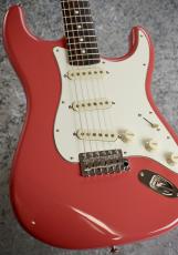 J.W.Black Guitars JWB-S Soft Aged / Fiesta Red [軽量3.28kg][本人制作個体]